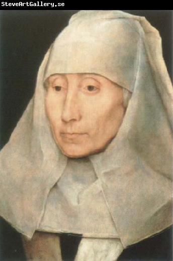 Hans Memling Portrait of an old Woman